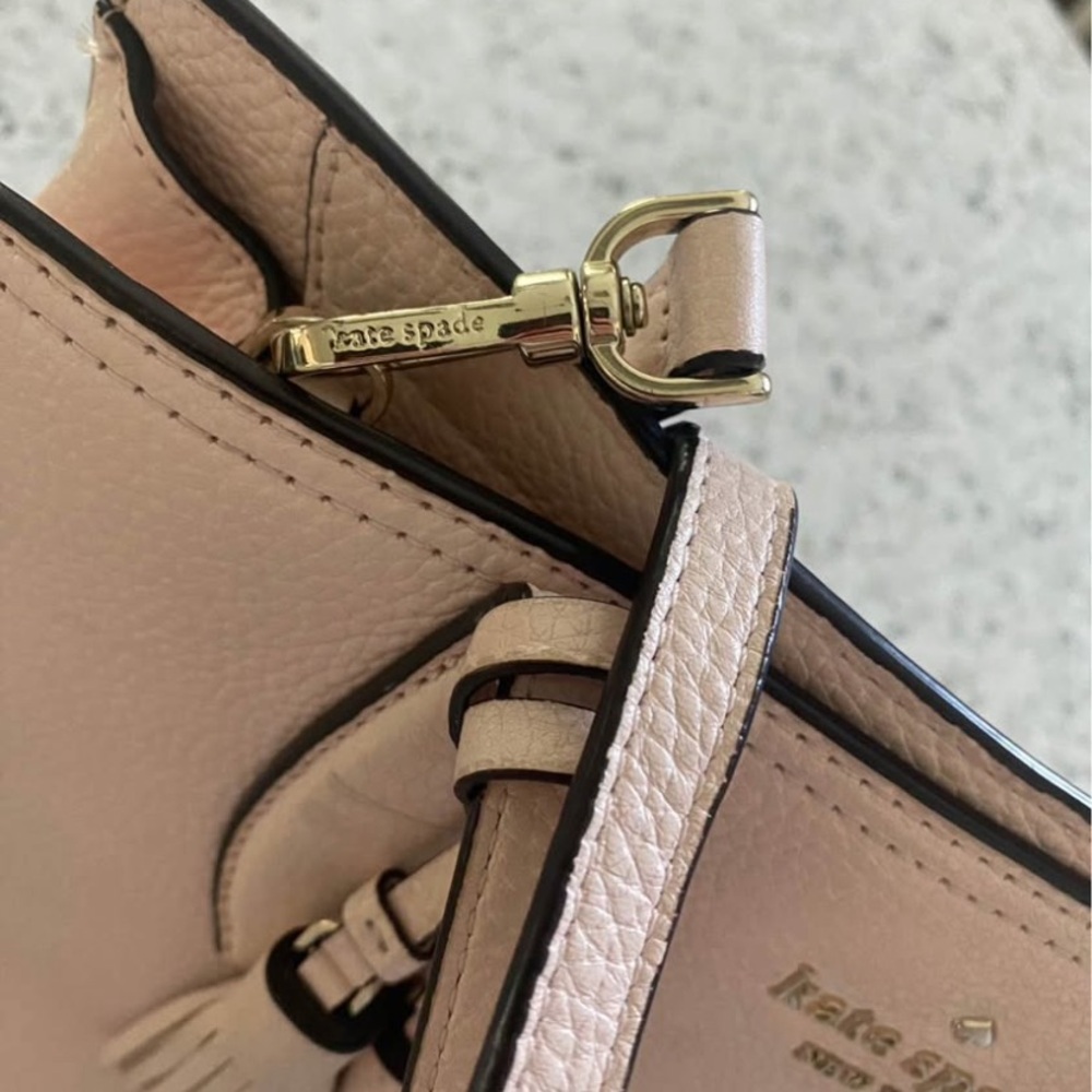 kate spade Blush Satchel with Tassel - Picture 3 of 7